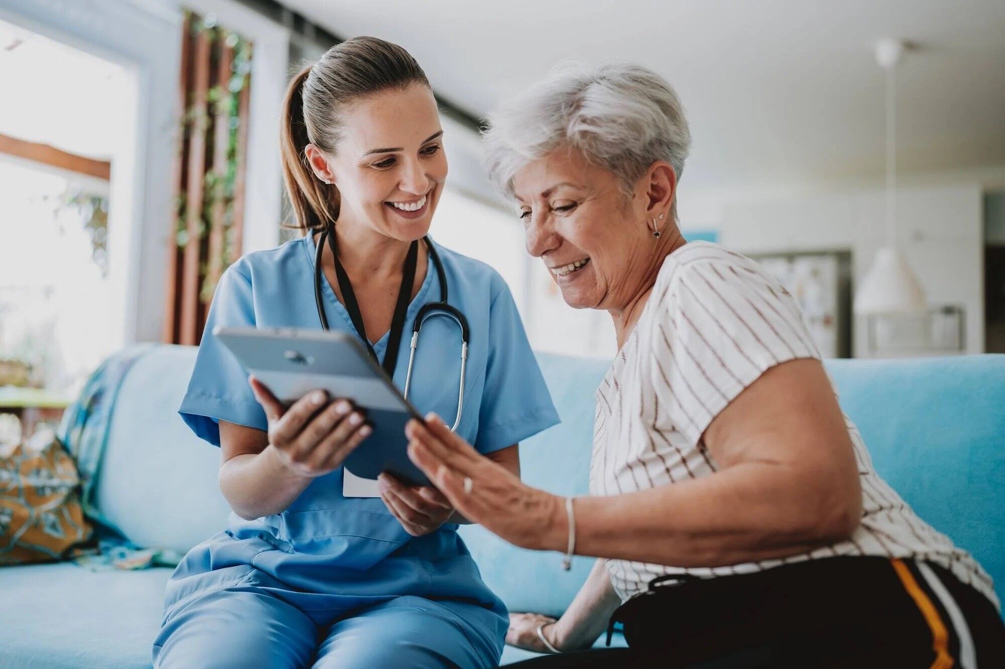 Tech Enabled Care - Nurse_patient