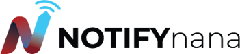 NOTIFYnana Logo Hoz 400x110